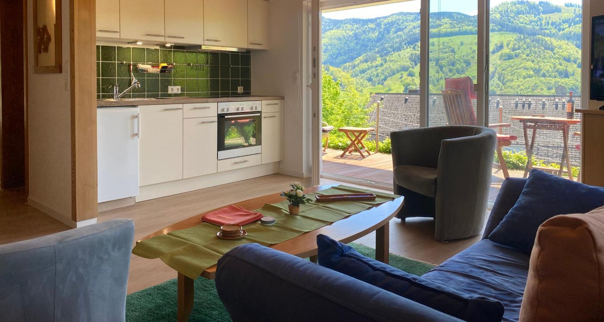 Schönau im Schwarzwald Ferienwohnung Traumblick מראה חיצוני תמונה